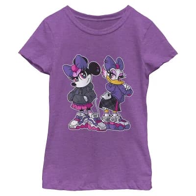 Girls 6-16 Disney's Minnie Mouse & Daisy Duck Streetwear Graphic Tee