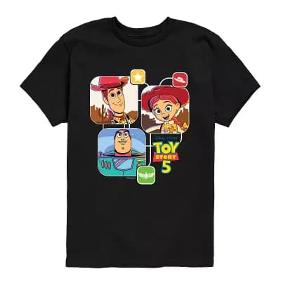 Boys 8-20 Disney / Pixar's Toy Story 5 Grid Graphic Tee