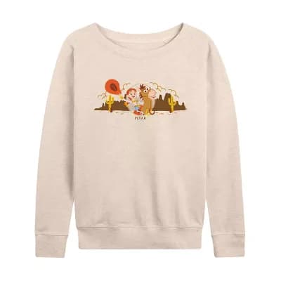 Women's Disney / Pixar's Toy Story 5 Jessie & Bullseye French Terry Long Sleeve Tee