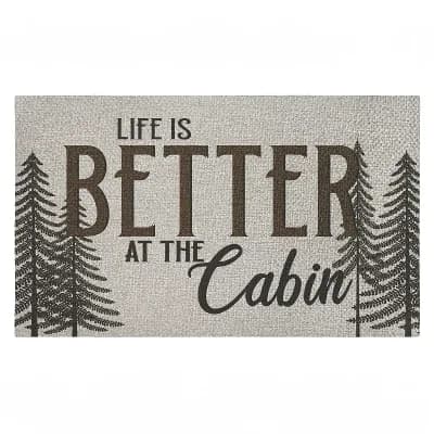 Stupell Home Decor Cabin Doormat