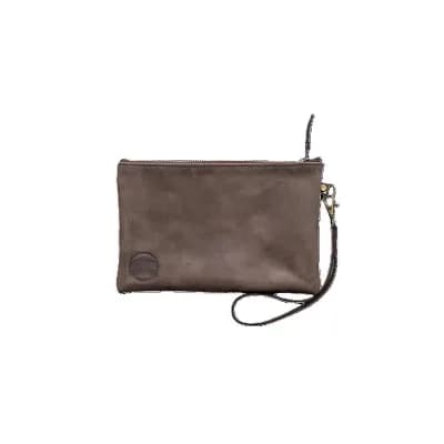 The Leather Clutch