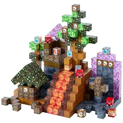 Magnetic Building Blocks Set for Kids 100 Pieces, Dual‑Sided Panels