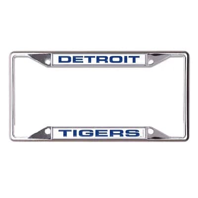WinCraft Detroit Tigers Inlaid License Plate Frame