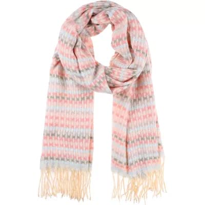 Women's Colorful Plaid Blended Tassels Scarves Winter Warm Wraps Shawl