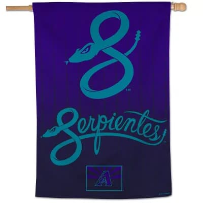 WinCraft Arizona Diamondbacks 2025 City Connect 28" x 40" Single-Sided Vertical Banner