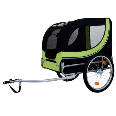 IFMALL Large Capacity Folding Pet Trailer for Outdoor Activities with Dogs