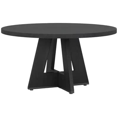 Pedestal Base Round Dining Table for Dining, Homework, or Game Nights