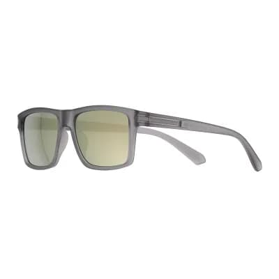 Men’s Cali Blue Plastic Rectangle Sunglasses