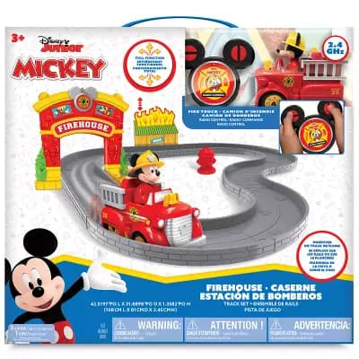 Disney Junior Mickey Mouse Firehouse R/C Track Set