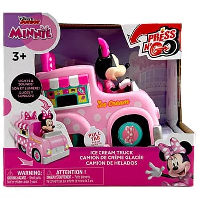 Disney Junior Minnie Mouse Press N' Go Ice Cream Truck