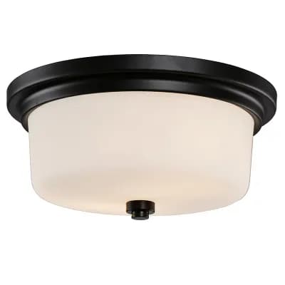 Design House Aubrey Transitional 2-Light Indoor Flush Mount Ceiling Light