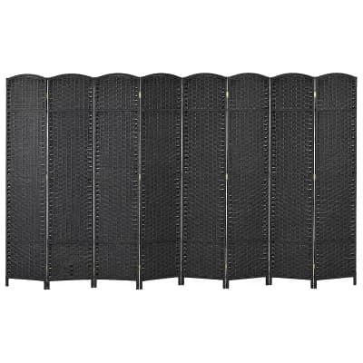 Lightweight 8-Panel Folding Room Screen for Bedrooms, Living Rooms, or Dorms