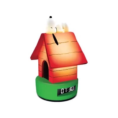 Peanuts Snoopy Doghouse LED Alarm Clock