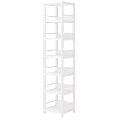 6 tier Corner Storage Shelf for Living Room, Bedroom or Home Office