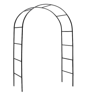 Backyard Arbor Arch Trellis for Walkways Patio and Climbing Plants