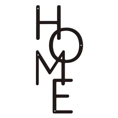 Unique Metal HOME Sign for Wall Decor, Housewarming Gift, or Cozy Room Accent