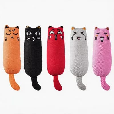 Splendid Frame 5 pc Bite Resistant Catnip Toy