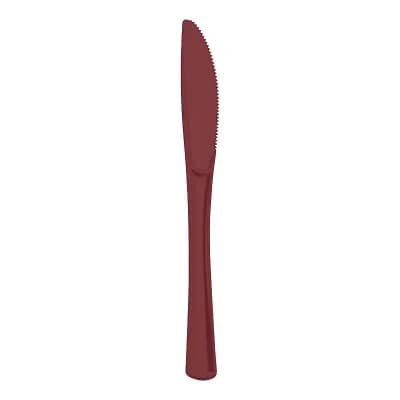 8" Disposable Plastic Party Knives - 600 pc