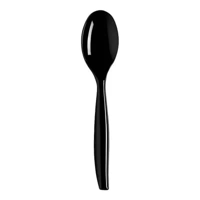 9.75" Disposable Plastic Serving Spoons - 144 pc