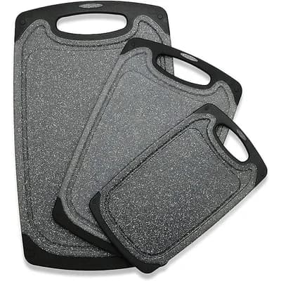 3 pc Non-Slip Cutting Board Set