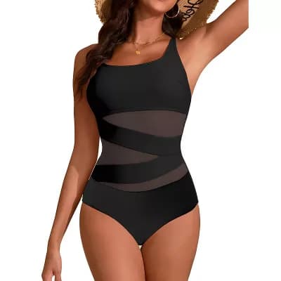 Elegant One Piece Bathing Suit