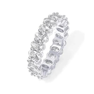 Stackable Oval Band Ring
