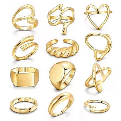 Stackable Ring Set for Women