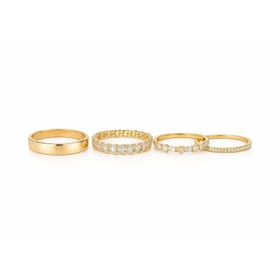 Chunky Stack Ring Pack