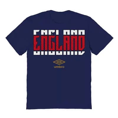Men's Umbro England Country Stack Graphic Tee