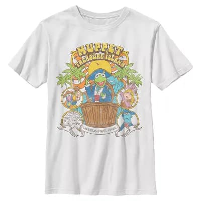 Boys 6-20 Disney's Muppet Treasure Island Short Sleeve Graphic Tee