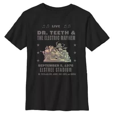 Boys 6-20 Disney's The Muppets Live Dr. Teeth & The Electric Mayhem Graphic Tee