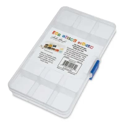 John Bead Joy Filled Storage 15-Compartment Rectangle Plastic Storage Organizer, 17.6x10.2x2.2cm