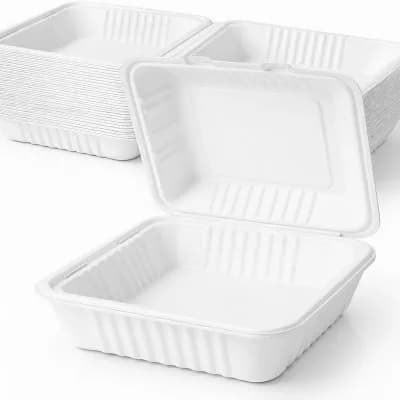 Clam Shell Containers 8x8