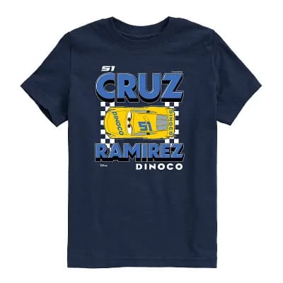 Toddler Boy's Disney's Cars Cruz Ramirez Short Sleeve Graphic T-Shirt
