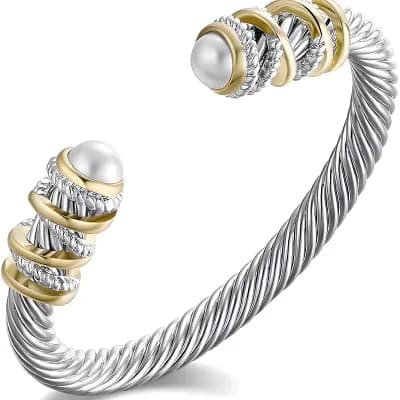 Twisted Cable Bangle