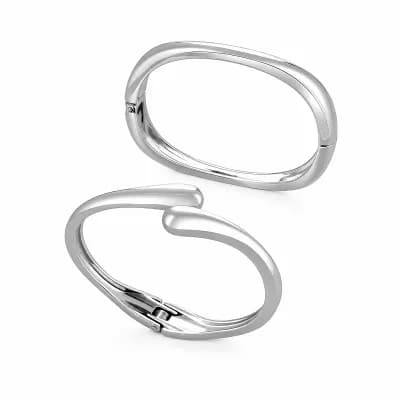 Chunky Bangle Bracelet Set