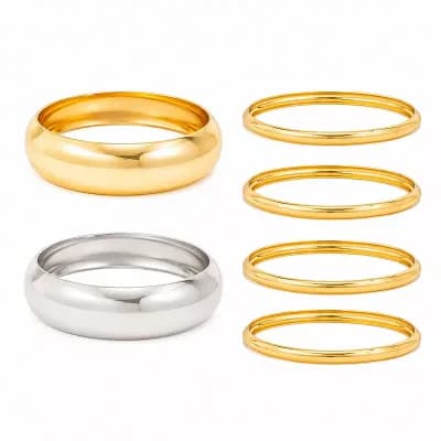 Chunky Stackable Bangles