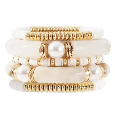 Curved Stretch Bracelet Set