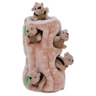 Interactive Plush Puzzle Dog Toy