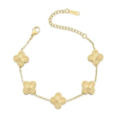 Dainty Clover Bracelet