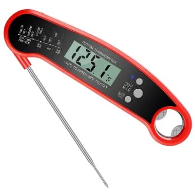 Digital Meat Thermometer Waterproof Instant Read