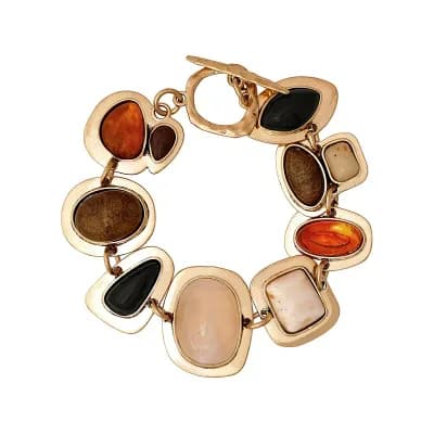 Metal Stone Bracelet