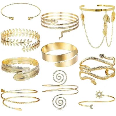 Greek Goddess Arm Cuff Set