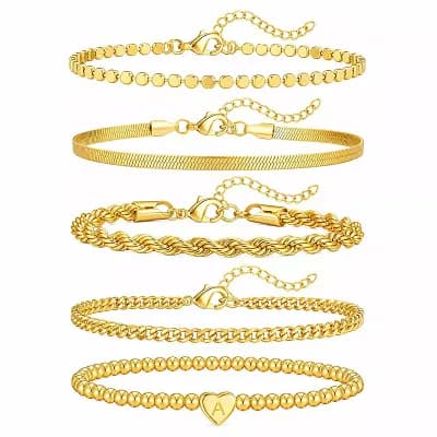 Layered Chain Bracelet Gift