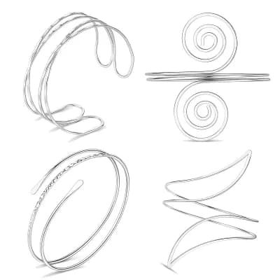 Armlet Cuff Bracelet Set