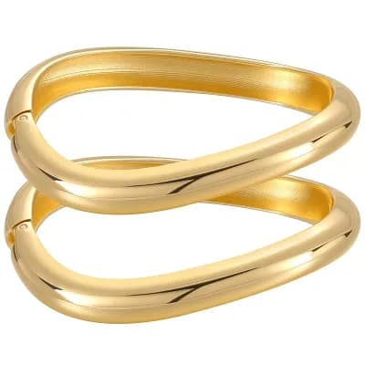 Minimalist Hinged Bangles