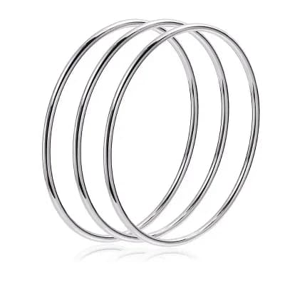 Shiny Round Wrist Bangles