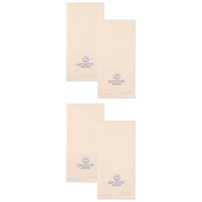Ultra Soft Cotton Hand Towel with Cute Embroidery 13" x 29" Absorbent Towel for Bathroom