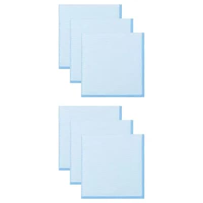 6 Packs Microfiber Cleaning Cloth Fish Scale Streak Free Lint Free Dish Cloth 12" x 12"