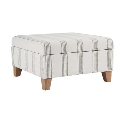 HomePop Harper Large Storage Ottoman